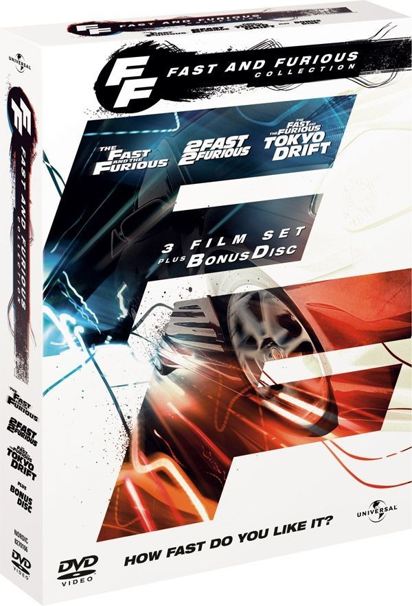 Køb Fast & Furious Trilogi [4-disc]